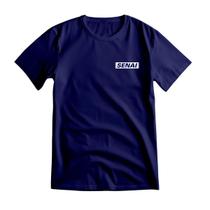 3 Camiseta Senai MG Qualificação Uniforme Escolar Juvenil