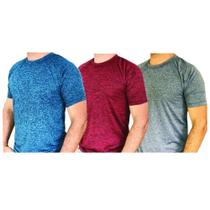 3 Camisetas Dry Fit Masculina