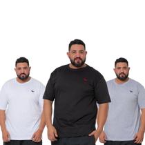 3 Camisetas Plus Size Ridens Conforto Prolongado Adquire Agora