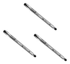 3 Caneta Azul 0,7 Mm Suave Sigma Com Ponta Touch Molin