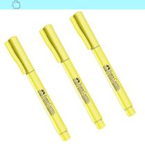 3 Canetas Amarelas Para Realçar Suas Notas Faber Castell Grifpen Amarelo