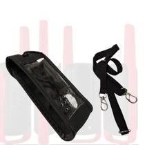3 Capa De Rádio Comunicador Motorola T210BR Com Alça e Clip 3 Capa De Rádio Comunicador Motorola T210BR Com Alça e Clip