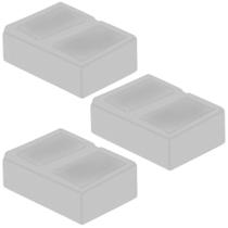 3 Capa de Silicone proteção Botão XB2-EL8325 sem Iluminação