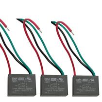 3 Capacitor Para Ventilador De Teto 127v Ventisol 1.5uf + 2.5u