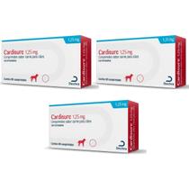 3 Cardisure 1,25mg 80 Comprimidos Dechra VAL 30 07 26 3 Cardisure 1,25mg 80 Comprimidos Dechra VAL 30 07 26