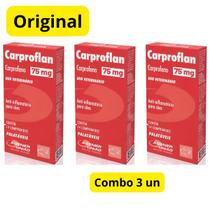 3 Carproflan 75mg Com 14 Comprimidos Agener