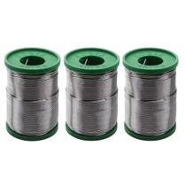 3 Carretel Estanho P/ Solda 40x60 Com Fluxo 1mm 250g Cobix