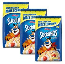 3 cereais kellogg's sucrilhos original em saco gigante 700g 3 cereais kellogg's sucrilhos original em saco gigante 700g