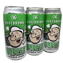 3 Cerveja Popeye Germany Larger 473ml Puro Malte Progressive