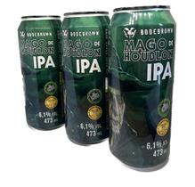 3 Cervejas Mago De Houblon Lata 473Ml Juice Ipa Bodebrown