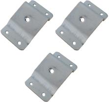 3 Chapa Inclinada Fixação Metal Palito Rosca 5/16