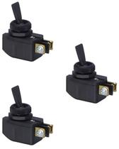 3 Chave Alavanca Unipolar Margirius CS-301D 6A Preta