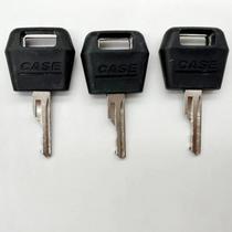 3 chaves de ignição Shinekoo para trator e trator de esteiras Case IH 3 chaves de ignição Shinekoo para trator e trator de esteiras Case IH