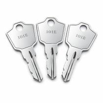 3 chaves de reposição Rolvyns para fechaduras HON 101E-225E 3 chaves de reposição Rolvyns para fechaduras HON 101E-225E