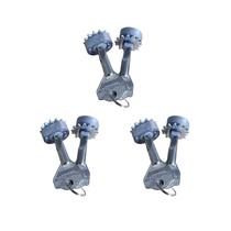 3 Cilindro Polyforte Trava Lateral Porta De Rolo Mesma Chave Mestrado