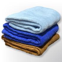 3 Cobertor Mantinha para Bebe antialérgica lisa Atacado 3 Cobertor Mantinha para Bebe antialérgica lisa Atacado