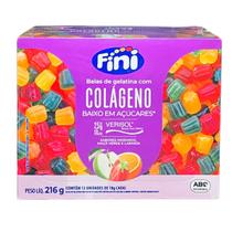 3 Colageno Verisol 2,5g em Gomas Deliciosas Fini 12 Saches
