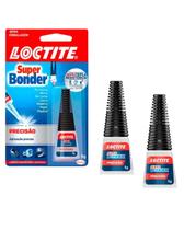 3 Colas Super Bonder Loctite Original Instantânea Multiuso 3 Colas Super Bonder Loctite Original Instantânea Multiuso