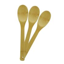 3 Colher De Bambu 30cm Pegador Arroz Para Cozinha Multiuso 3 Colher De Bambu 30cm Pegador Arroz Para Cozinha Multiuso