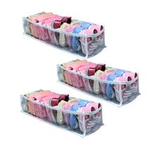 3 Colmeia Organizadora Para Body, Recém Nascido 40x15x10 Pvc Cristal