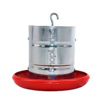 3 Comedouro para Granja Frangos Aves Tubolar Automático 3kg