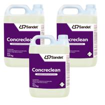3 Concreclean Remove Minério Agarrado 5l Sandet Detergente