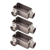 3 Condulete 3/4 Lr Alumínio S/rosca S/placa Sieg