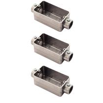 3 Condulete C 3/4 Alumínio S/rosca S/placa Sieg