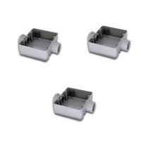 3 Condulete Duplo Cd S R 3/4 C Pintura Tramontina 56111/012 3 Condulete Duplo Cd S R 3/4 C Pintura Tramontina 56111/012