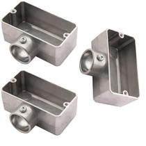 3 Condulete Tipo A Em Alumínio Sem Rosca 1 Polegada Sieg