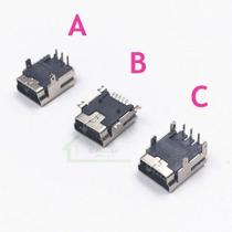 3 Conector Mini Usb Fêmea 5 Pinos Solda Smd Controle De Ps3