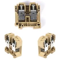 3 Conectores Passagem Trilhos Ts32 E Ts35 - Metaltex