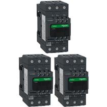 3 Contator Schneider 3 Polos 1na 1nf Tesys D 50a 110vca 110v