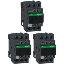 3 Contator Tripolar Schneider - Lc1 25a 220v 1na+1nf 220v