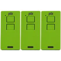 3 Controle Portão Alarme Cerca Elétrica 433,92mhz Tix Pix Garen Ppa Zap Rcg Seg Verde 3 Controle Portão Alarme Cerca Elétrica 433,92mhz Tix Pix Garen Ppa Zap Rcg Seg Verde
