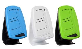 3 Controle Portão Eletrônico Alarme 433,92mhz Azul Branco Verde Garen Ppa Rcg com Clip de Fixação 3 Controle Portão Eletrônico Alarme 433,92mhz Azul Branco Verde Garen Ppa Rcg com Clip de Fixação