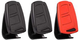 3 Controle Portão Eletrônico Alarme 433,92mhz Garen Ppa Rcg com Clip de Fixação Preto Vermelho 3 Controle Portão Eletrônico Alarme 433,92mhz Garen Ppa Rcg com Clip de Fixação Preto Vermelho