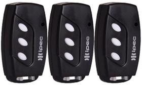 3 Controle Portão Eletronico Alarme 433mhz Garen Ppa Rcg Seg