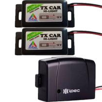 3 Controle Remoto Portão Tx Car Luz Farol Alto Carro Moto Prova de Água