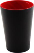 3 Copo de Festa Rígido Twister Preto Fosco