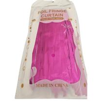3 Cortinas Metalizada para Festa 1mx2m decoração carnaval