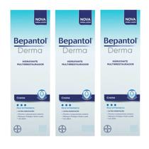 3 Creme Bepantol Multirreparador Dexpantenol Hipoalergênico