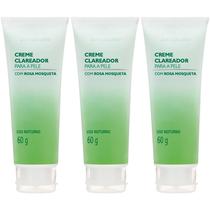 3 Creme Clareador Rosa Mosqueta 3 Creme Clareador Rosa Mosqueta