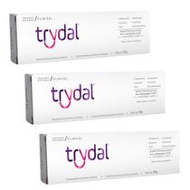 3 Creme dental Trydal Cloramina T 0,1% 90g Ação Cicatrizante 3 Creme dental Trydal Cloramina T 0,1% 90g Ação Cicatrizante