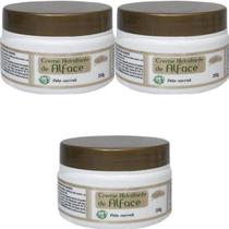 3 Creme Hidratante Alquimia De Alface Pote 250g