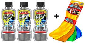 3 Cristalizador De Para-brisa Luxcar+Panos Microfibra Com 4