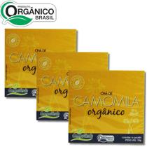 3 CX Chá de Camomila 30g Orgânico Natural Campo Verde 3 CX Chá de Camomila 30g Orgânico Natural Campo Verde
