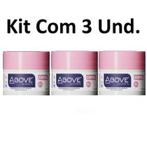 3 Desodorante em Creme Above Women Candy Antitranspirante 48h