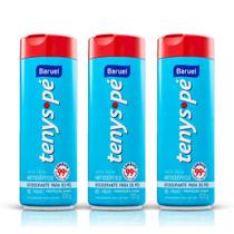3 Desodorante Pó Antisseptico Tenys Pé Menta Fresh 100g 3 Desodorante Pó Antisseptico Tenys Pé Menta Fresh 100g