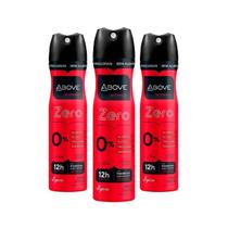 3 Desodorantes Feel Free 150ml Above Women Sem Alumínio